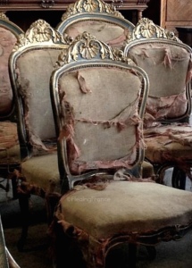 even the old French chairs were amazing....